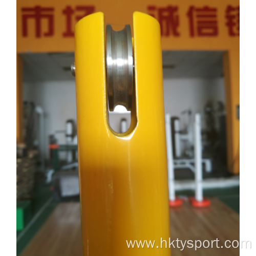High Quality BWF Approved Portable Badminton Net Post